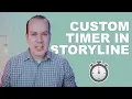 Creating a Custom Timer in Storyline 360 with JavaScript