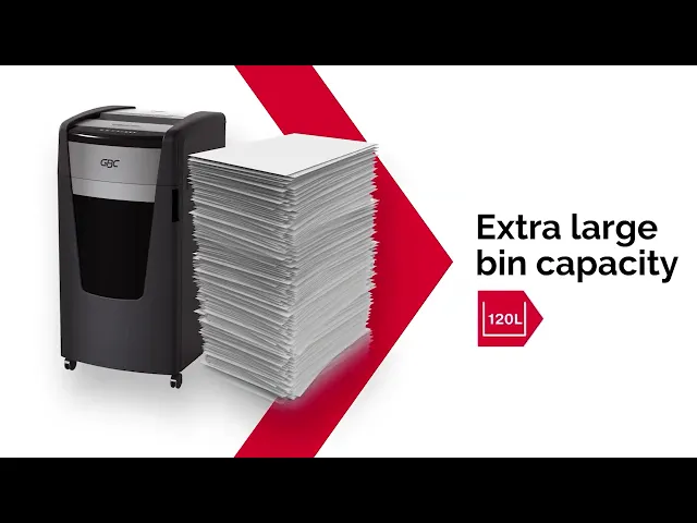เครื่องทำลายเอกสาร GBC Cross Cut Shredder ShredMaster XP426+