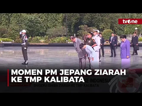 Momen PM Jepang Ziarah ke TMP Kalibata