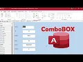 MS Access Tutorial Auto Populate Fields from Two Tables Using Combo Box