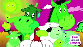 super simple songs good morning mr rooster intro logo sponsored by klasky csupo 2001 effects