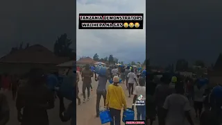 Majirani Walihepa Na Gas Tanzania Maandamano Genz Samia Suluhu Joshuamuasa Joshuamuasa254 