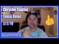 Chrysler Capital Rates Residuals 19