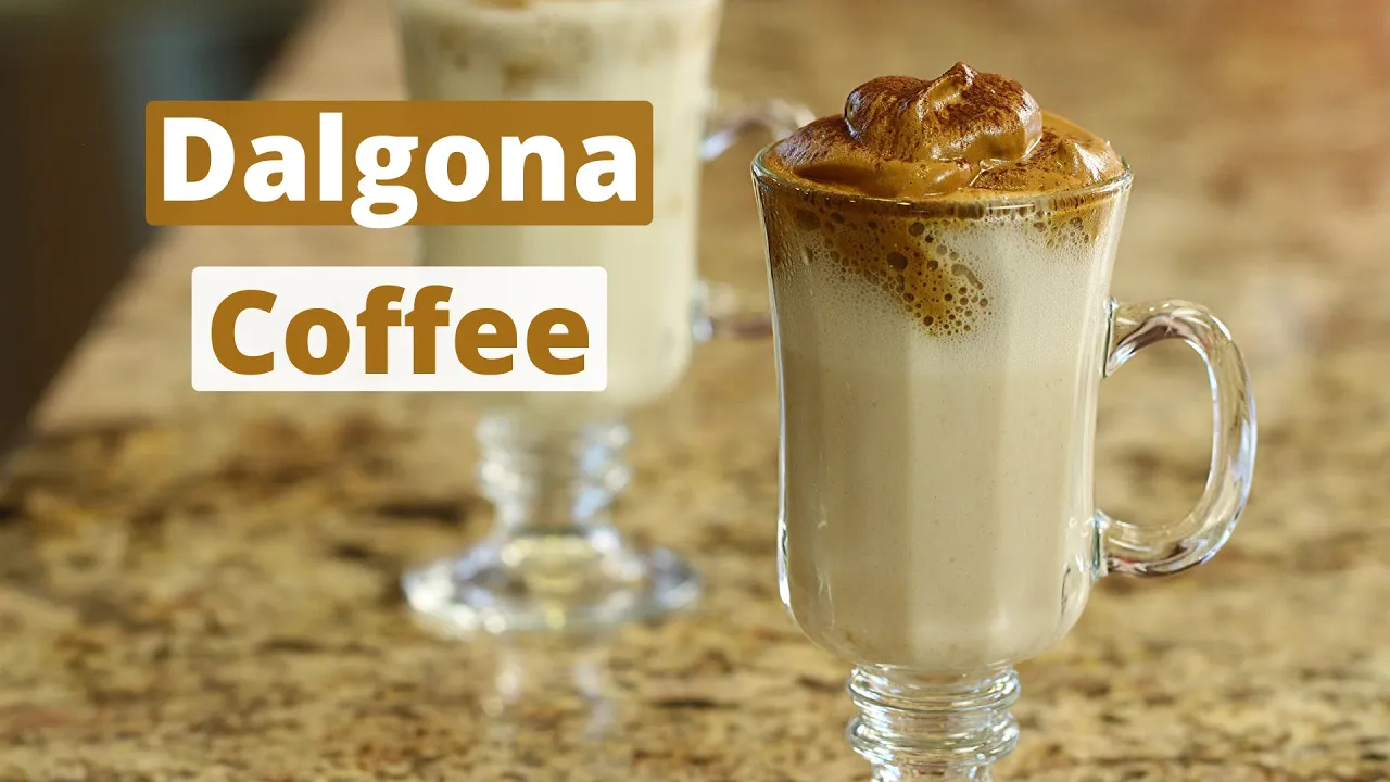 How To Make Dalgona Coffee  Easy Tik Tok Coffee   Rockin Robin Cooks