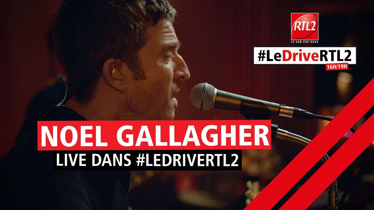 Noel Gallagher's High Flying Birds inteprète "We're On Our Way Now" pour #LeDriveRTL2 Noel Gallagher's High Flying Birds inteprète "We're On Our Way Now" pour #LeDriveRTL2