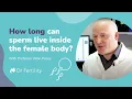 Download Lagu How Long Can Sperm Live Inside The Female Body? | #spermbanter | Dr Fertility