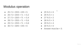 Modulus Operator Mastering 4 critical SKILLS using Python