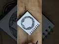 Line Zentangle Pattern
