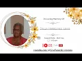 The Funeral Of The Late Stella Harris nee Lewis also known as Ma