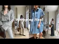 Shopping Try on Haul 2023 - Zara Loewe DISSH COS Shona Joy Sezane