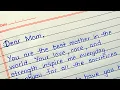 Mother s Day card writing Mother s Day letter Happy Mother s Day writing Mother day card lines