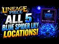All 5 Blue Spider Lily Locations in Lineage Piece How To GET ALL BLUE SPIDER LILLY in Lineage Piece