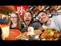 Tasting BJ S RESTAURANT For The First Time The ENTIRE Menu