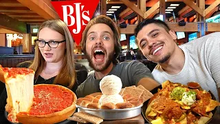 Tasting BJ S RESTAURANT For The First Time The ENTIRE Menu