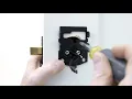 How to install a Baldwin Touchscreen deadbolt