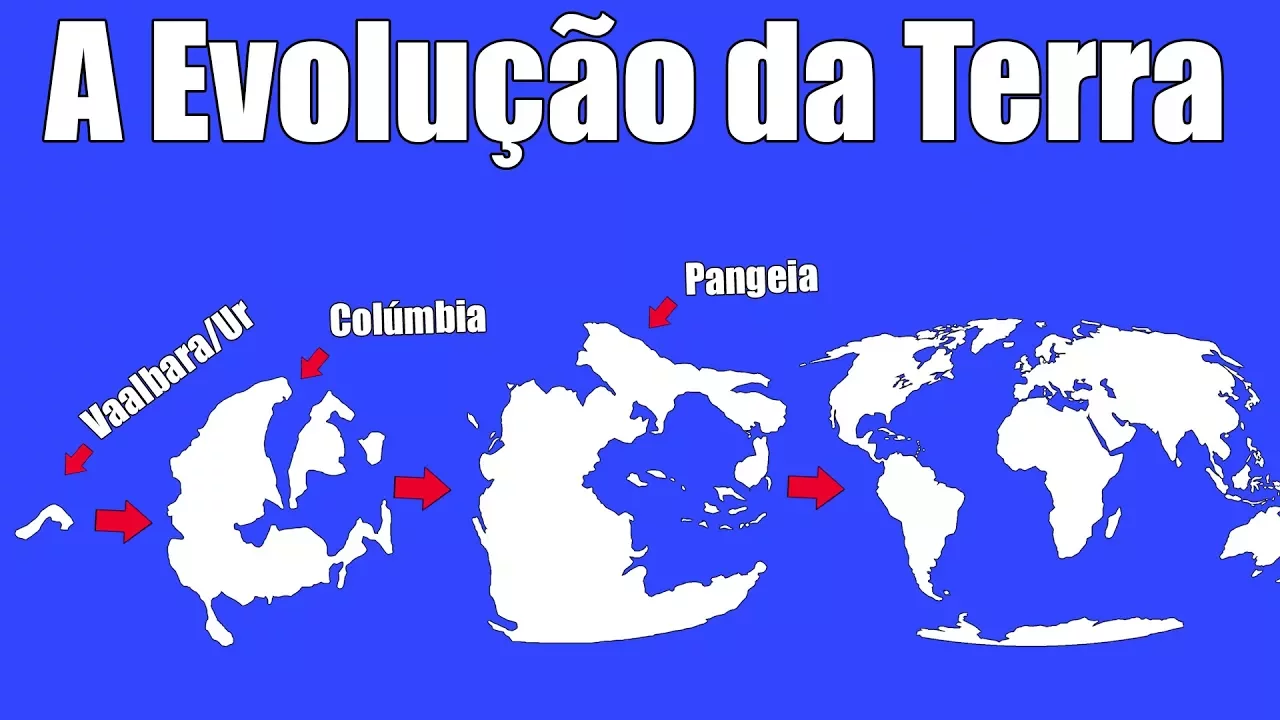 A Evolução da Terra (Continentes Antigos)