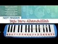 Lagu Not Pianika Baju Baru Alhamdulillah - Spesial Idul Fitri