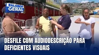 Carnaval da Inclusão: NDTV Record transmite desfile com audiodescrição