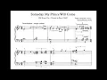Bill Evans - “Someday My Prince Will Come” Transcription by A Bu