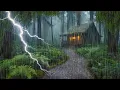 Download Lagu HEAVY RAIN AND THUNDER SOUNDS - DEEP SLEEP | Thunderstorm for Sleeping - Rain Sound Comfort #2