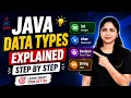 Java Data Types Explained for Beginners Java Tutorial