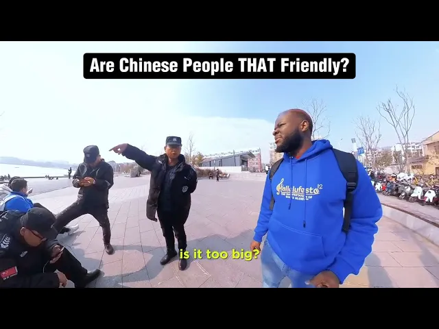 This Black Man Cant Believe How Friendly Are The Chinese People