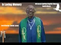 Arch Deacon Daniel Lucas-Funeral Service