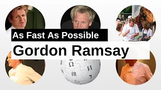 Gordon Ramsay As Fast As Possible