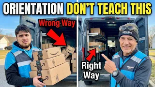 Amazon Delivery Ride Along Teaching New Drivers CRUCIAL To Be Successful Never Fail