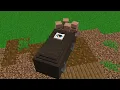 ENES MEZAR TAŞININ İÇİNE EV YAPIP BEBEK SONİC ŞAKA YAPTI 😨 Minecraft