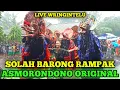 Lagu RAMPAK BARONG HAMBOYO 2022 - JARANAN ASMORONDONO LIVE DESA WRINGINTELU