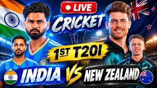 🔴Live : India vs New Zealand 1st T20I Match | INDIA vs NEW ZEALAND Live Cricket