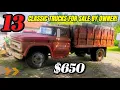 Best Craigslist Finds 13 Classic Trucks for Sale by Owner