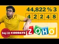 Zoho Coding Question Form a number divisible by 3 using array digits code io English