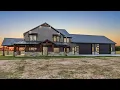 2025 NEW BARNDOMINIUM LUXURY HOUSE TOUR OUTSKIRTS OF DALLAS TEXAS