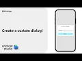 How to create a custom alert dialog in Android Kotlin