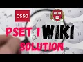 PROJECT 1 WIKI SOLUTION CS50 WEB