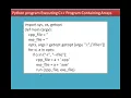 Chapter 14 Importing C programs in Python