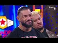 Plot Twist Moment! Roman Reigns gives Sami Zayn a new T-Shirt! 🔥 WWE SmackDown, September 23 2022