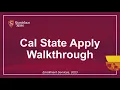 StanState Cal State Apply Walkthrough - Quadrant 2 Academic Information