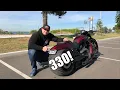 Harley Davidson V-Rod custom Night Rod 330 rear tire Review