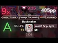 Download Lagu 9.2⭐ worst hr player | Kobaryo - Bookmaker [Corrupt The World] 95.11% #1 | 405pp 9❌ - osu!