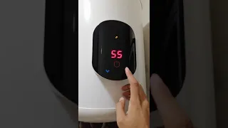 سخان كهربائى تورنيدو ديجيتال باللمس حله استانلس أفضل سخان فى مصر 