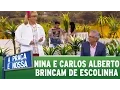 Download Lagu A Praça é Nossa (24/11/16) - Nina e Carlos Alberto brincam de escolinha