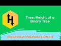 HackerRank Tree Height of a Binary Tree problem solution in Python Interview Preparation Kit