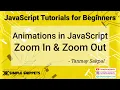 36 - Basic Animations in JavaScript Part
