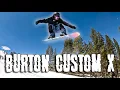 Lagu I Tested Burtons STIFFEST Snowboard | Custom X Review