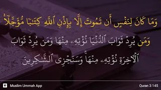 Al Imran Ayat 145 