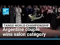 Download Lagu Argentine couple wins final of tango salon category in the Tango World Championship • FRANCE 24