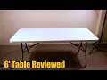 Lifetime 6 Folding Table Alternative - Better for Less